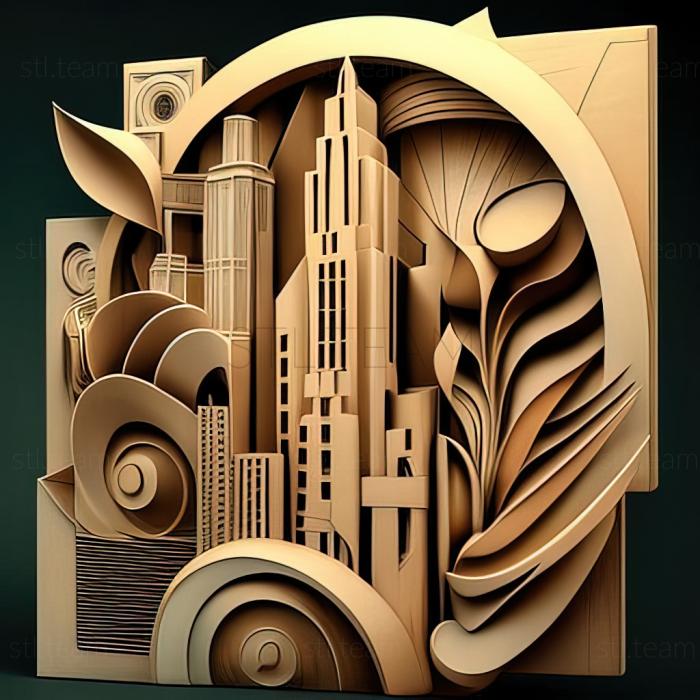 3D model st metropolis (STL)